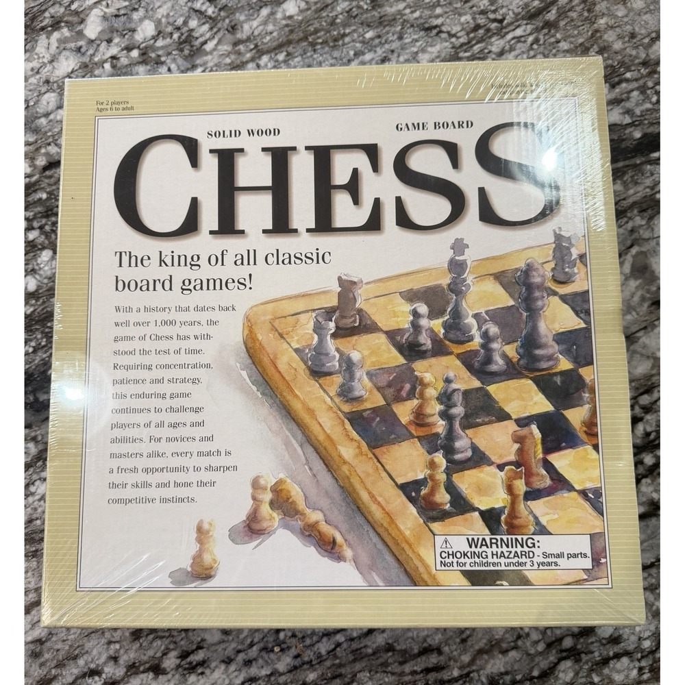 Target Solid Wood Chess Game Board Set Strategy Game Ages 6+